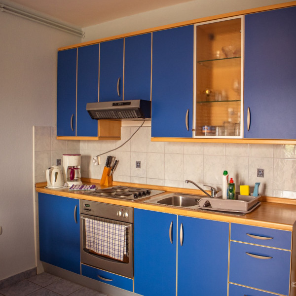 Kitchen, Guesthouse Marija, Guesthouse Marija with heated pool near Paradise Beach, Lopar, Island Rab, Croatia Lopar