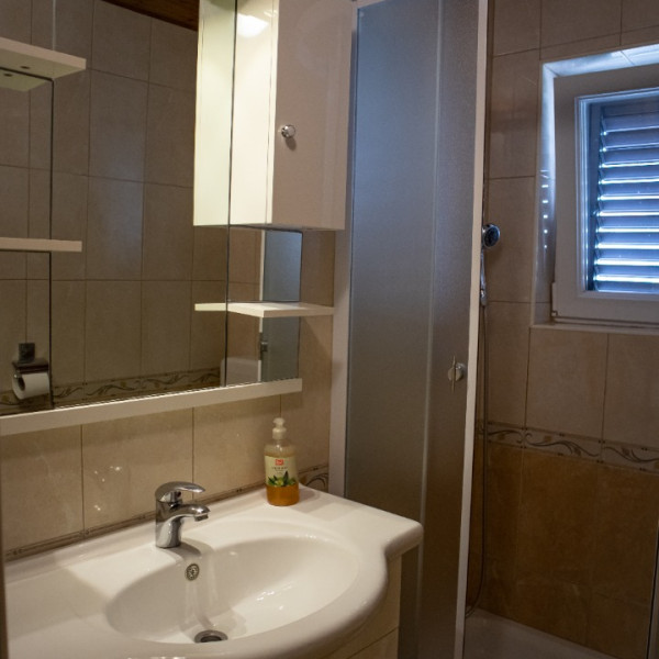 Bathroom / WC, Guesthouse Marija, Guesthouse Marija with heated pool near Paradise Beach, Lopar, Island Rab, Croatia Lopar