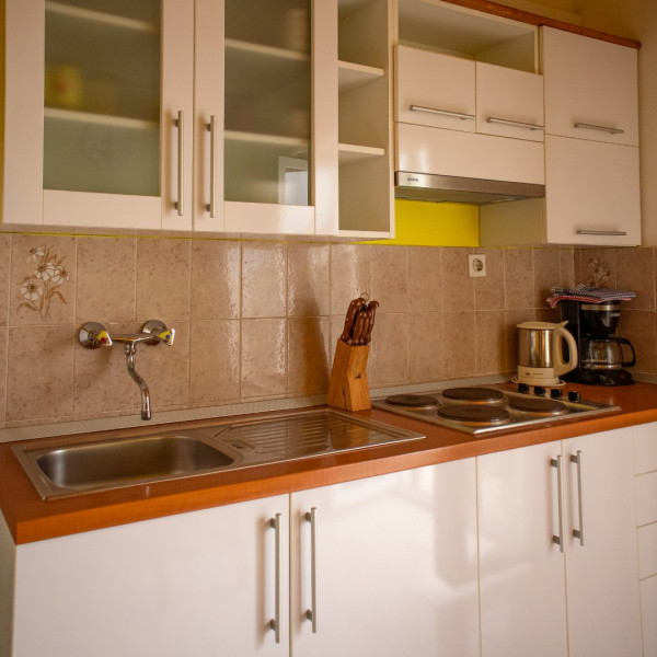 Kitchen, Guesthouse Marija, Guesthouse Marija with heated pool near Paradise Beach, Lopar, Island Rab, Croatia Lopar