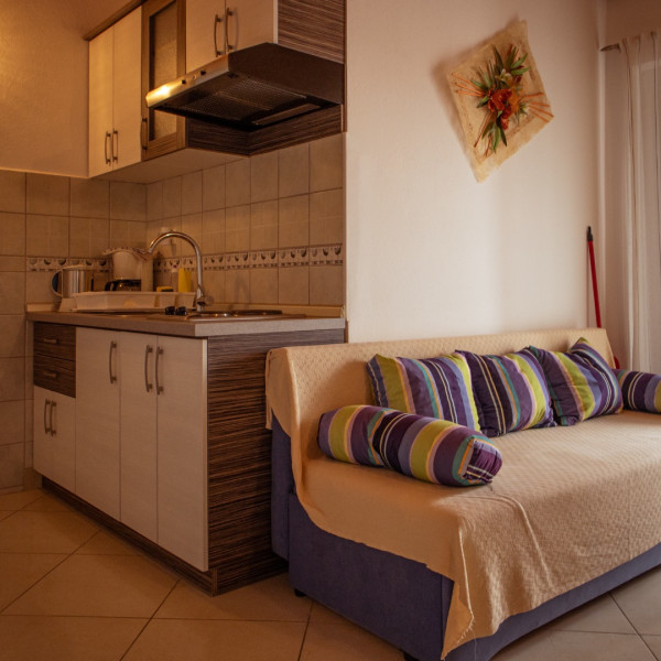 Kitchen, Guesthouse Marija, Guesthouse Marija with heated pool near Paradise Beach, Lopar, Island Rab, Croatia Lopar