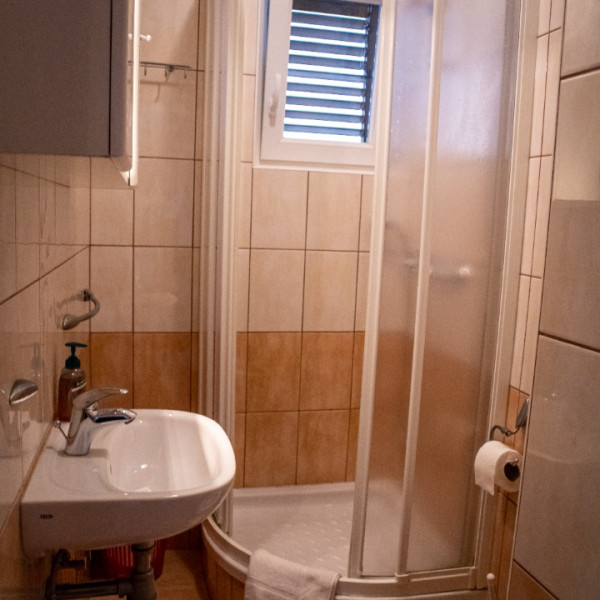 Bathroom / WC, Guesthouse Marija, Guesthouse Marija with heated pool near Paradise Beach, Lopar, Island Rab, Croatia Lopar