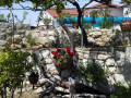 Aussenbereich, Guesthouse Marija mit beheiztem Pool in der Nähe des Paradiesstrandes, Lopar, Insel Rab, Kroatien Lopar